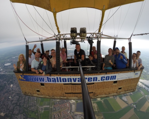 Ballonvaart vanaf Den Bosch naar Velddriel